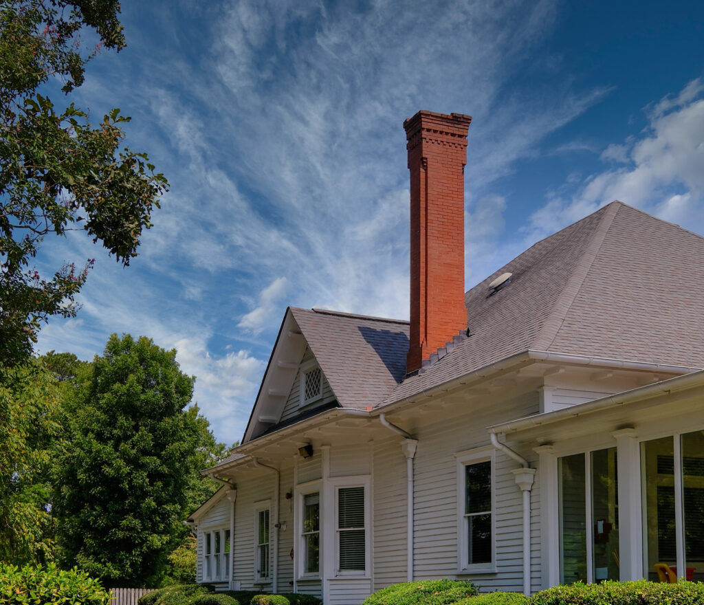 house with big chimney